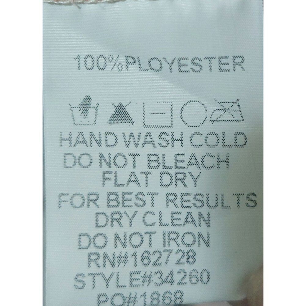 NWT Voy Floral Ruffle Sleeve Button-Front Blouse~Ruffle Front~Pleated Sleeve~SMA - Picture 8 of 8